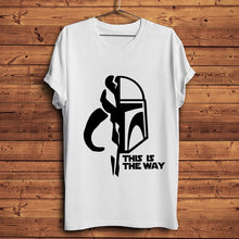 Cargar imagen en el visor de la galería, The Mandalorion slogan &quot;This is the way&quot; Tee shirt
