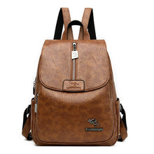 Load image into Gallery viewer, High Quality Real Sheepskin Leather Backpack/Travel Bag
