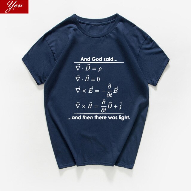 And God said and then there was light funny Tee