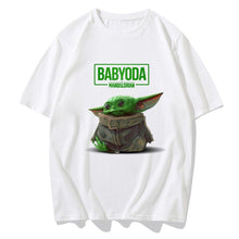 Lade das Bild in den Galerie-Viewer, The Mandalorian/Baby Yoda Tee Shirts 100% Cotton
