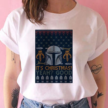 Lade das Bild in den Galerie-Viewer, The Mandalorian/Baby Yoda Tee Shirts 100% Cotton
