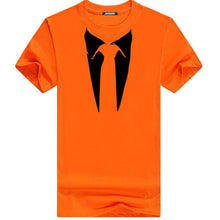 Cargar imagen en el visor de la galería, Tuxedo Tee Shirt Retro Tie Funny Casual Short Sleeved 100% Cotton
