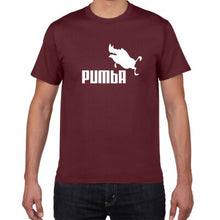 Cargar imagen en el visor de la galería, Funny Pumba /Pika men Tee cotton
