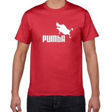 Cargar imagen en el visor de la galería, Funny Pumba /Pika men Tee cotton
