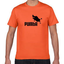 Cargar imagen en el visor de la galería, Funny Pumba /Pika men Tee cotton
